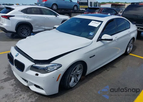 2016 BMW 535I из США, поврежденный, VIN WBA5B1C59GG133237